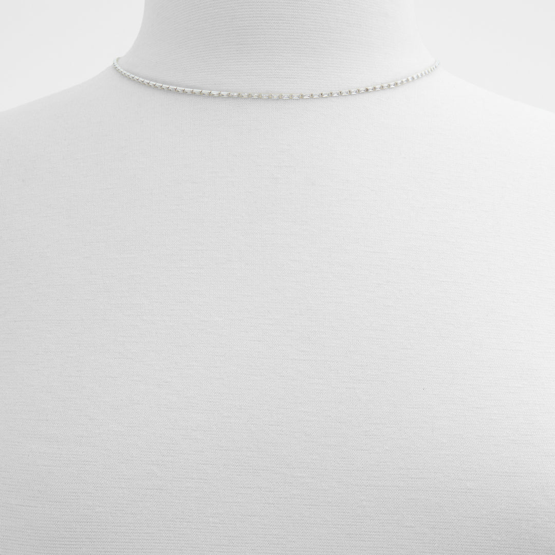 Colar em prateado - POMATHA