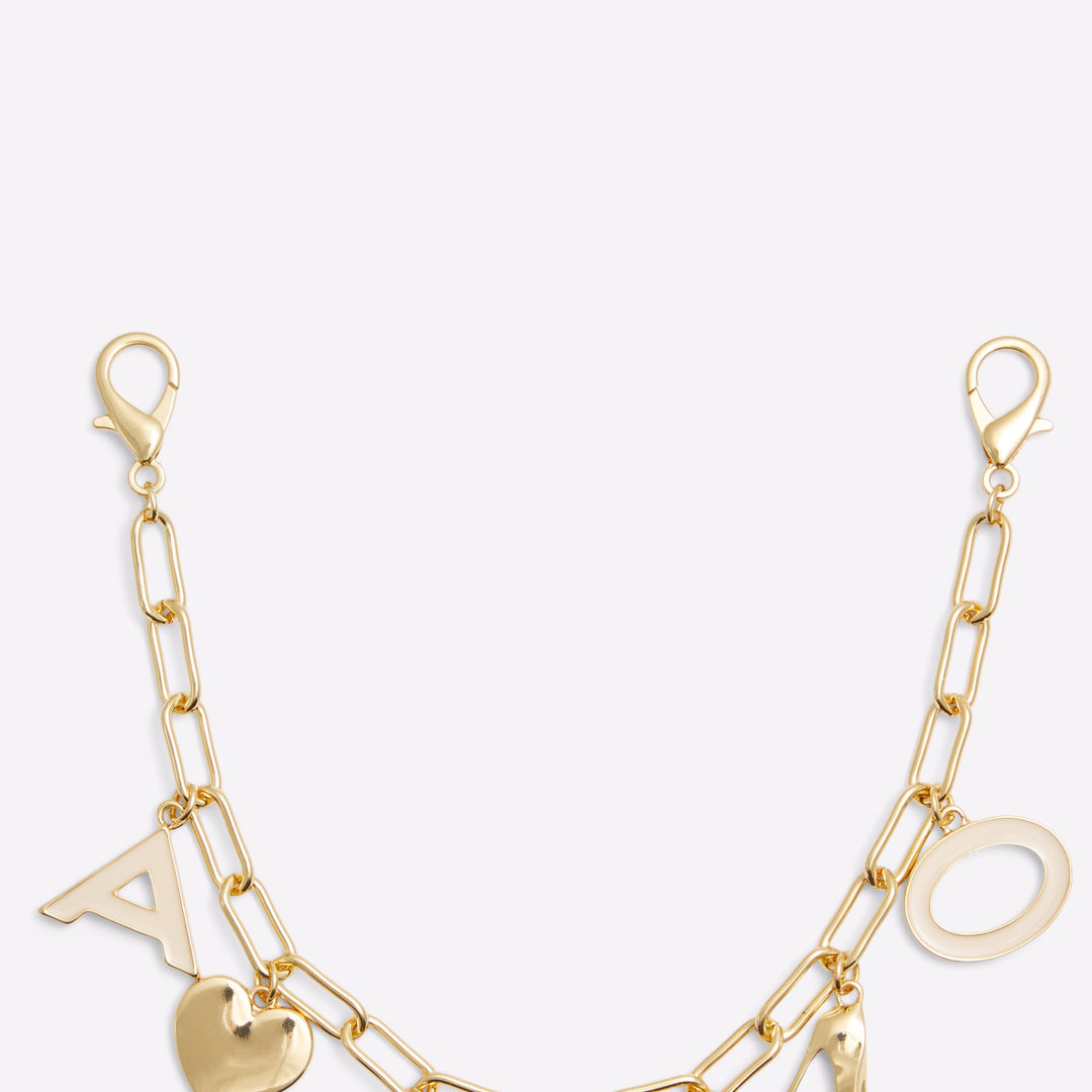 Corrente decorativa em dourado - QELILI