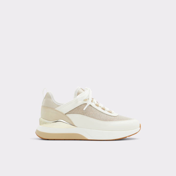 Sapatilhas rasas em branco - QUILTYN