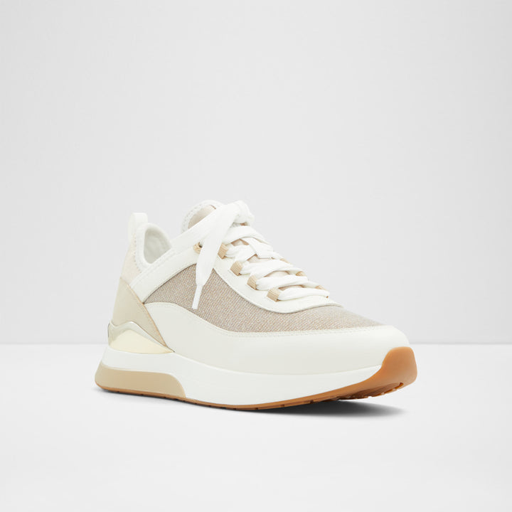 Sapatilhas rasas em branco - QUILTYN