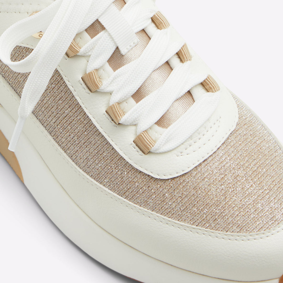 Sapatilhas rasas em branco - QUILTYN