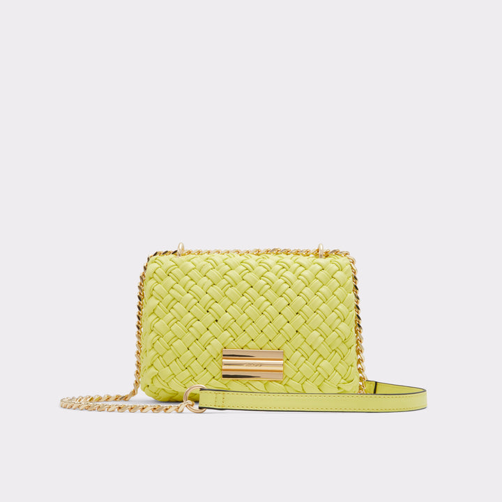 Mala de tiracolo em amarelo - RATTANI