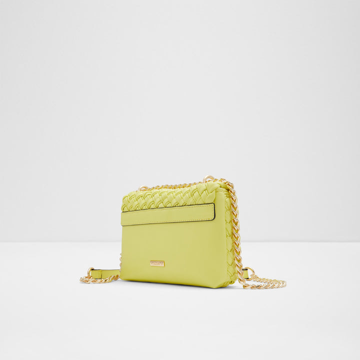 Mala de tiracolo em amarelo - RATTANI