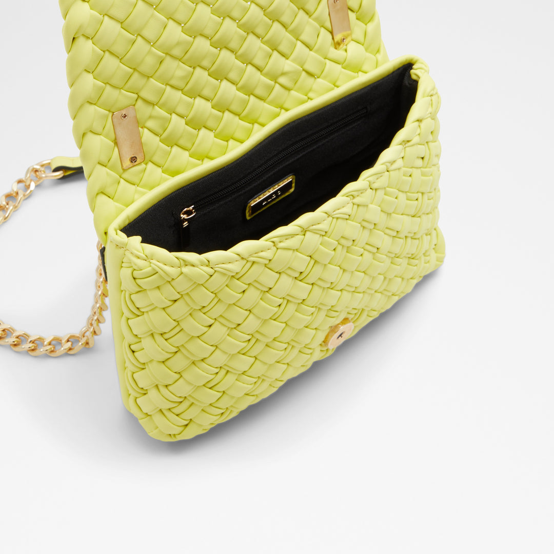 Mala de tiracolo em amarelo - RATTANI