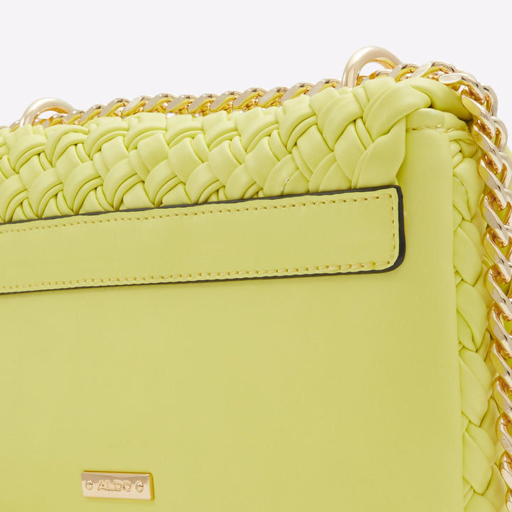 Mala de tiracolo em amarelo - RATTANI