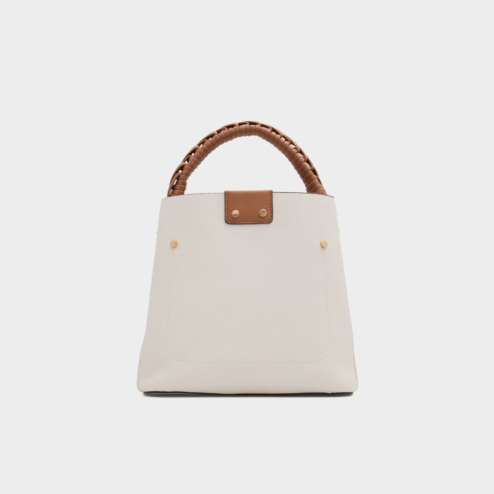 Mala de mão em branco cru - REBEKIA