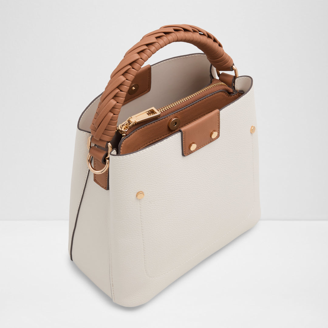 Mala de mão em branco cru - REBEKIA