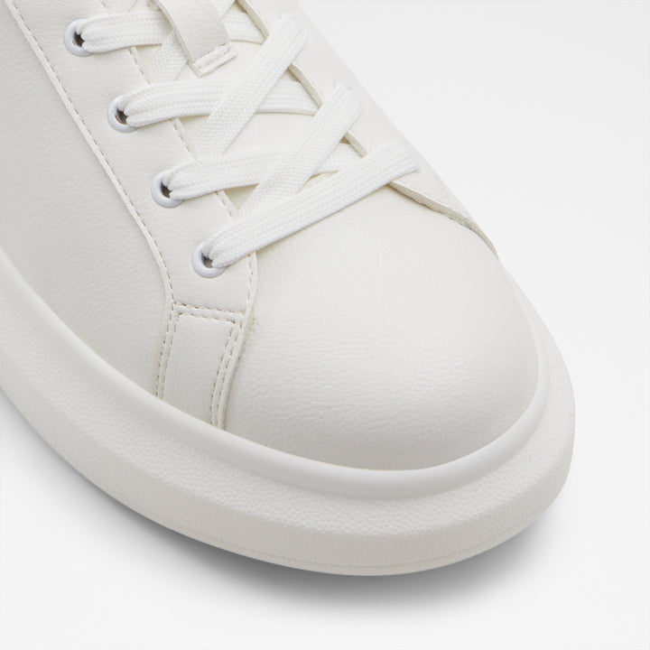 Sapatilhas rasas em branco e rosa dourado - REIA