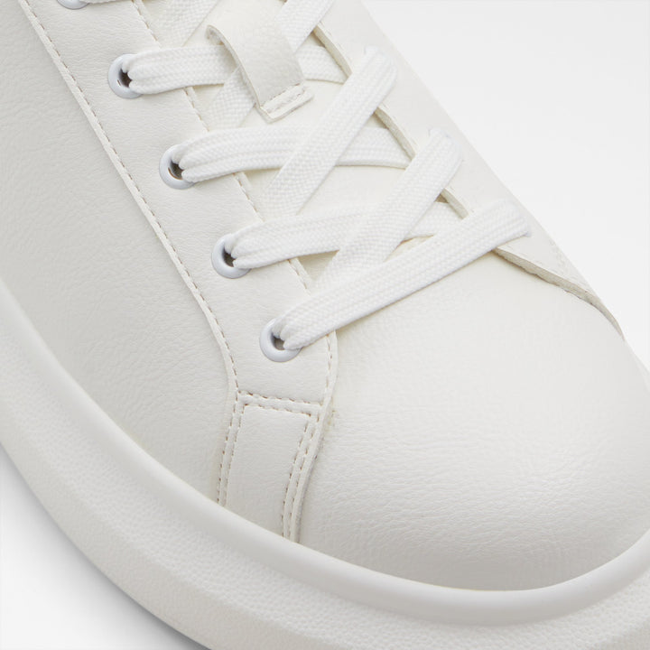 Sapatilhas rasas em branco e rosa dourado - REIA