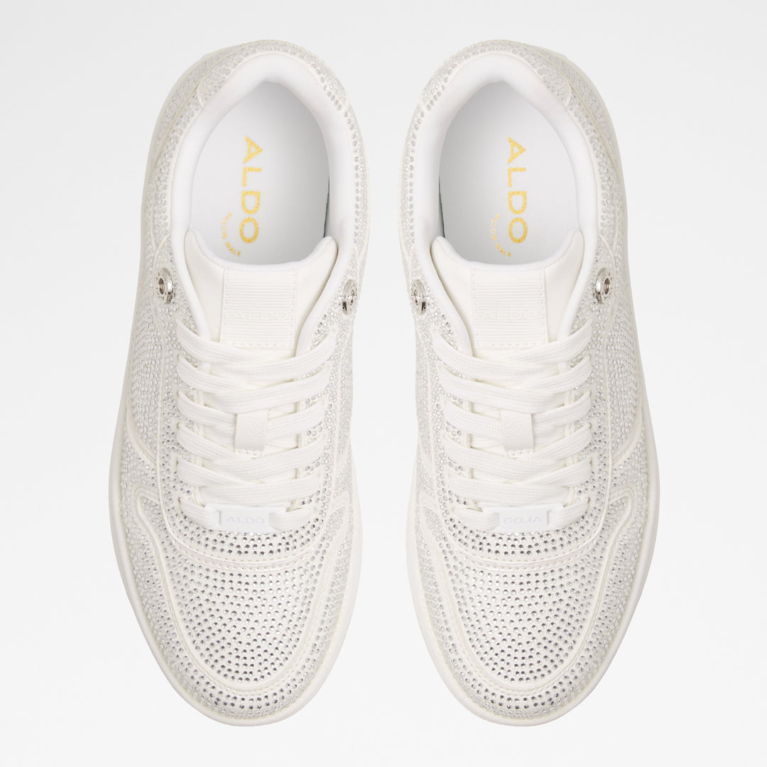 Sapatilhas rasas em prateado - RETROACT