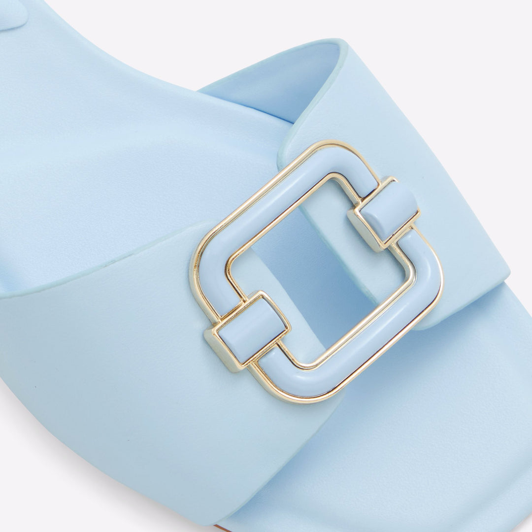 Sandálias rasas em azul - ROBLANE