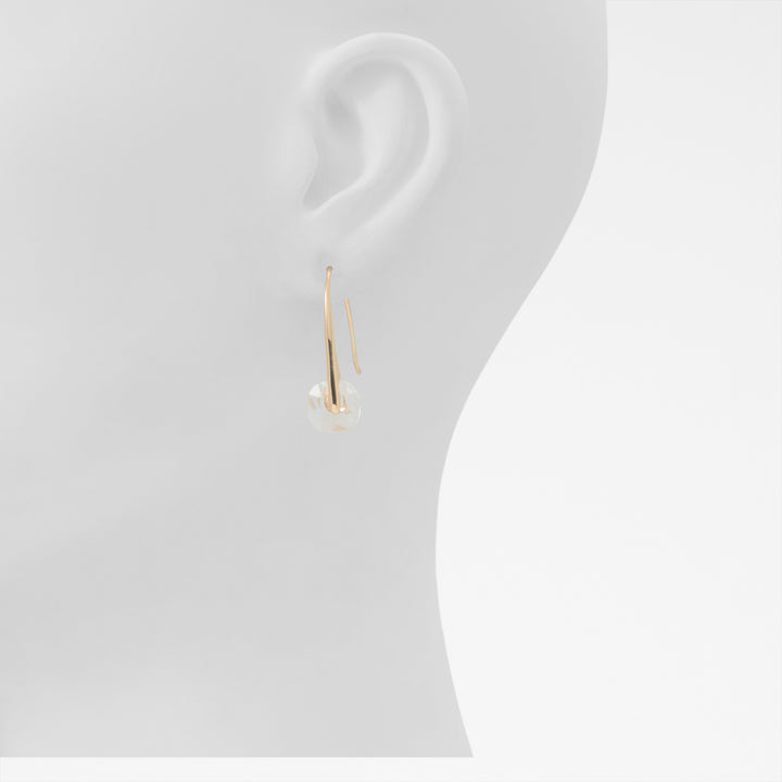 Brincos longos em dourado - ROOMIE