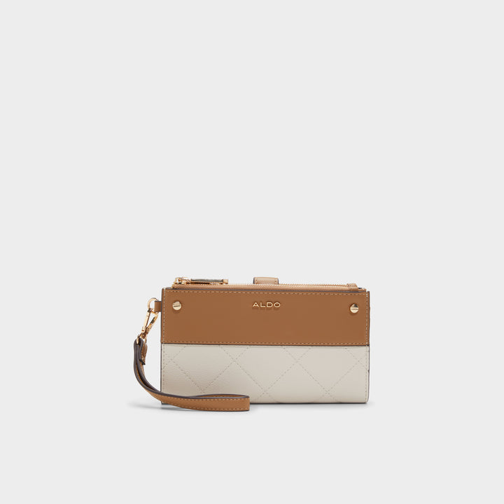 Carteira em bege e cognac - RORBAG