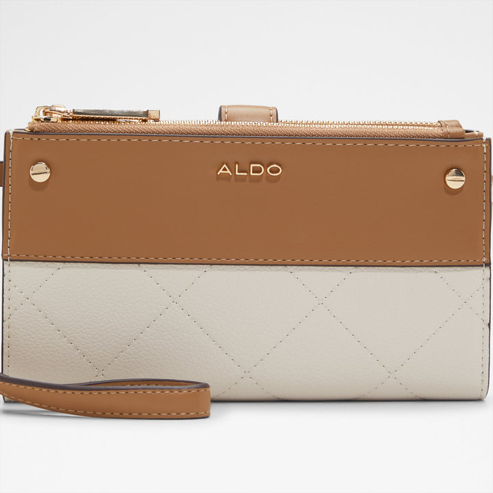 Carteira em bege e cognac - RORBAG