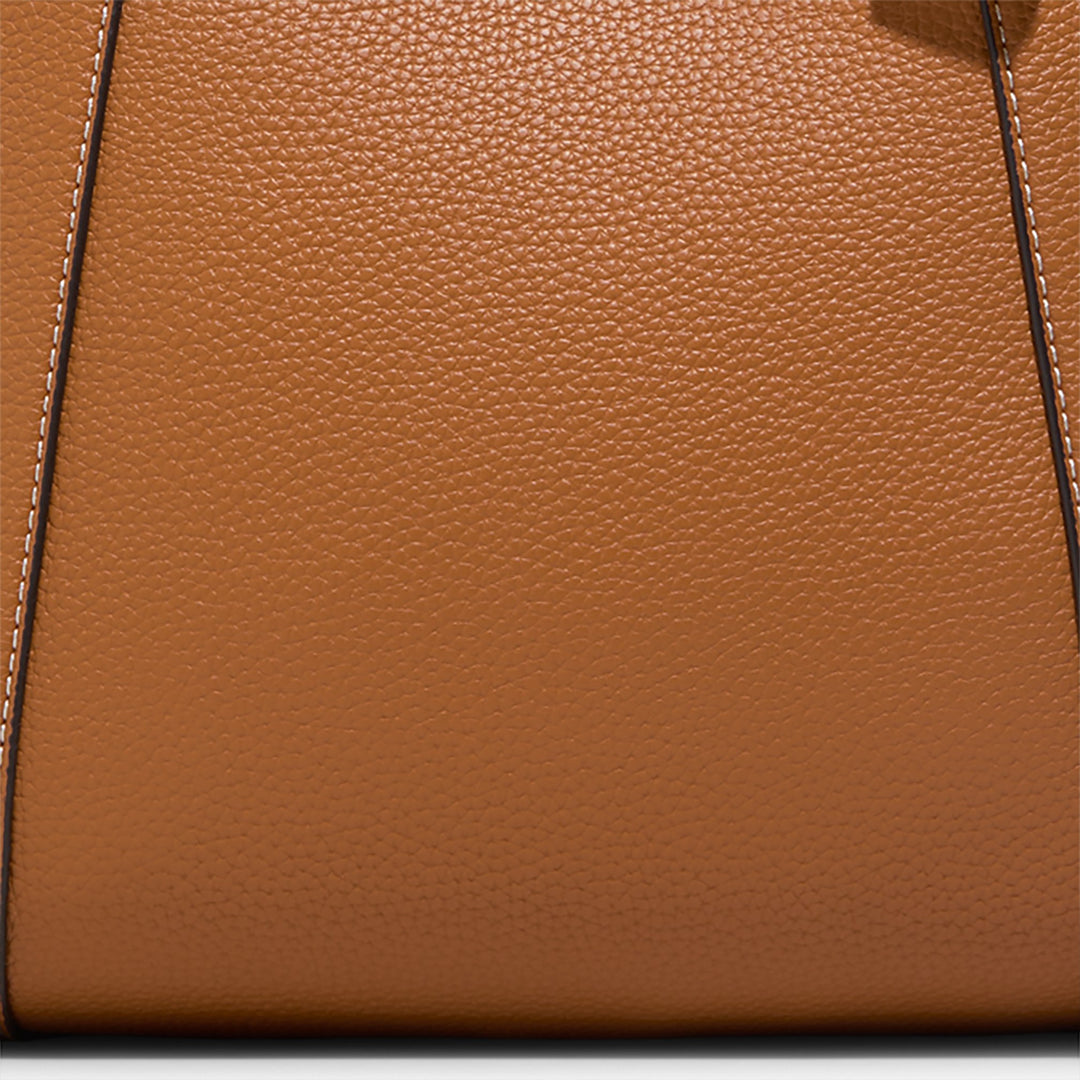 Mala de ombro em cognac - ROWSLEY