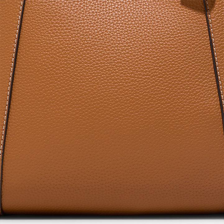 Mala de ombro em cognac - ROWSLEY