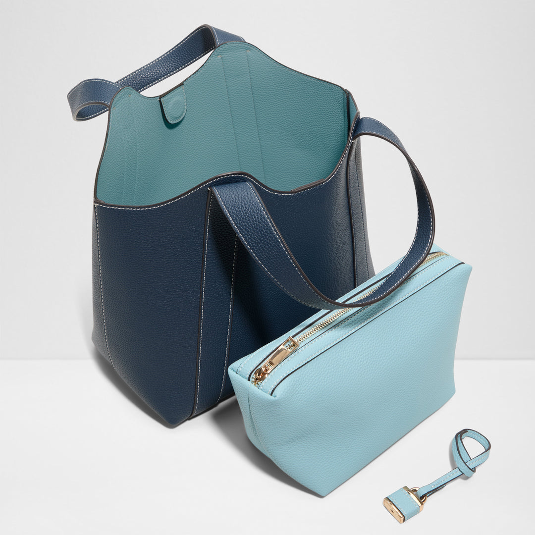 Mala de ombro em azul marinho - ROWSLEY