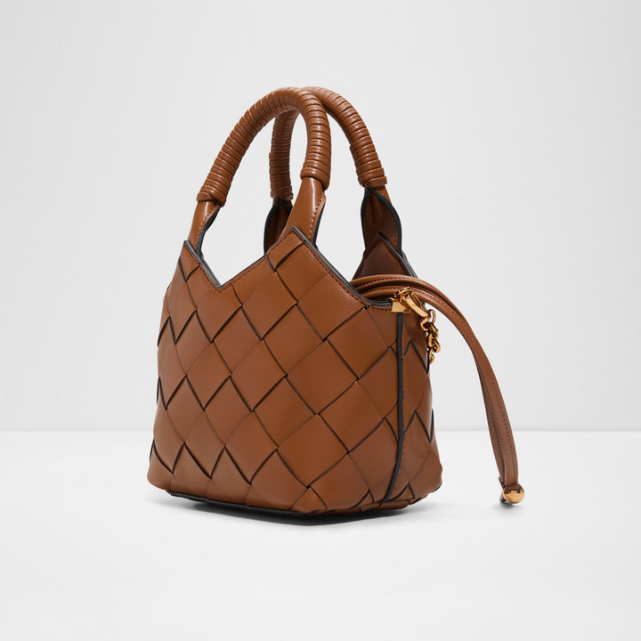 Mala de mão em cognac - ROYFFE