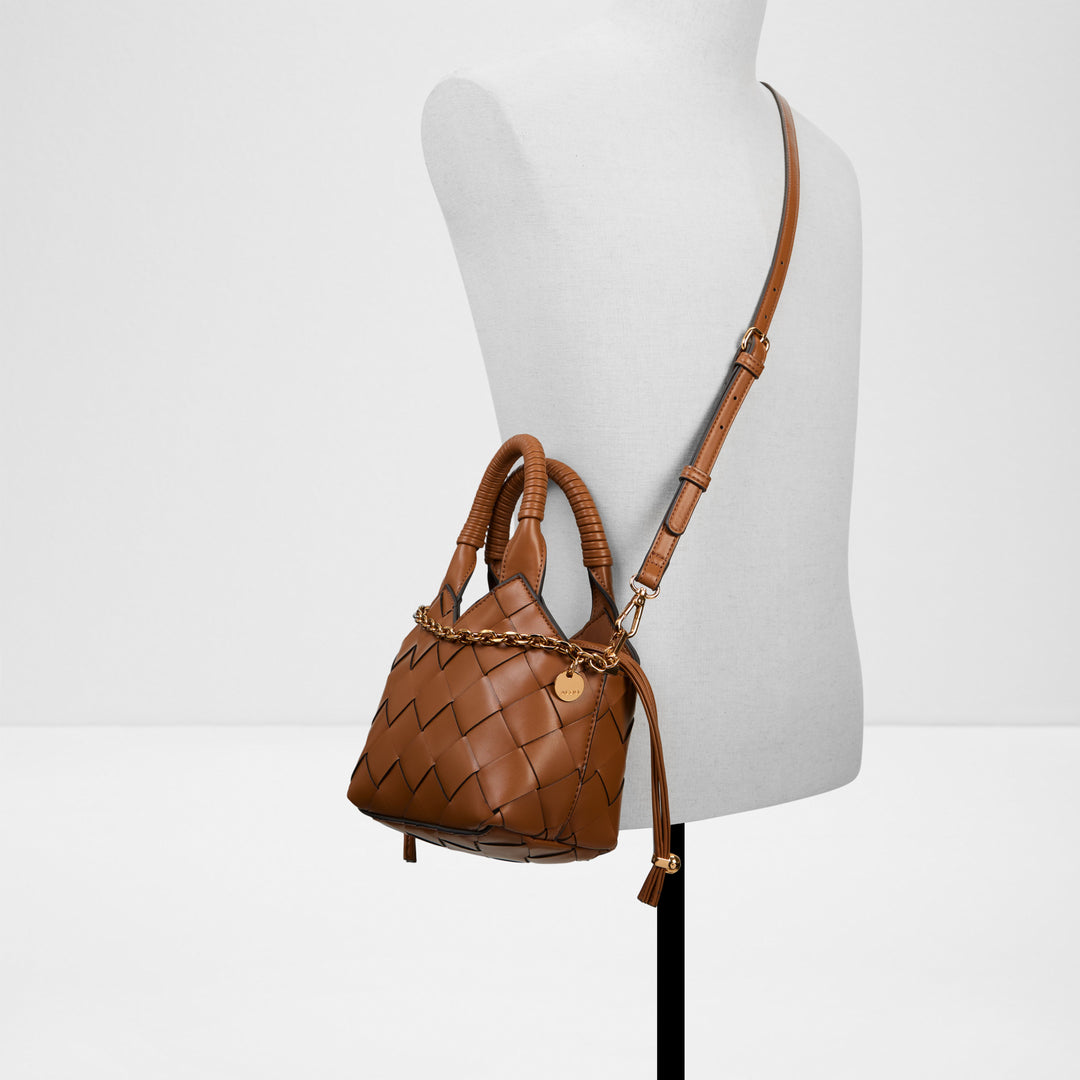 Mala de mão em cognac - ROYFFE