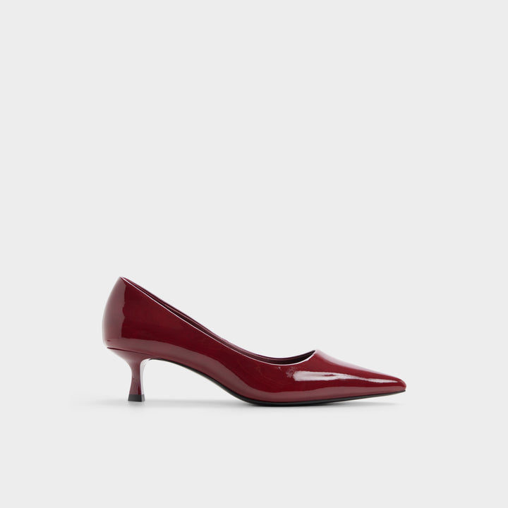 Sapatos em verniz vermelho, salto fino - RUPARI