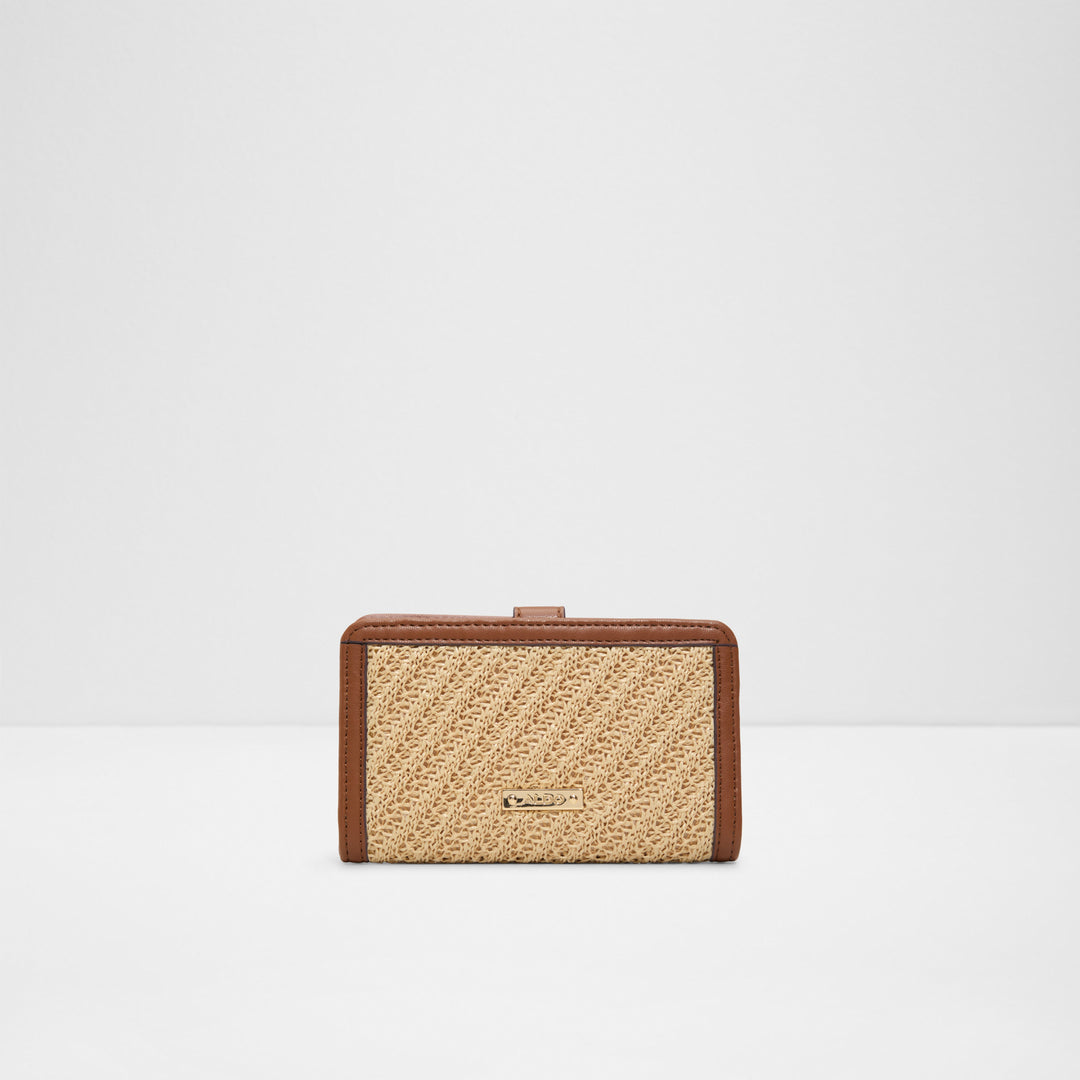 Carteira em bege e cognac - SANDGATE