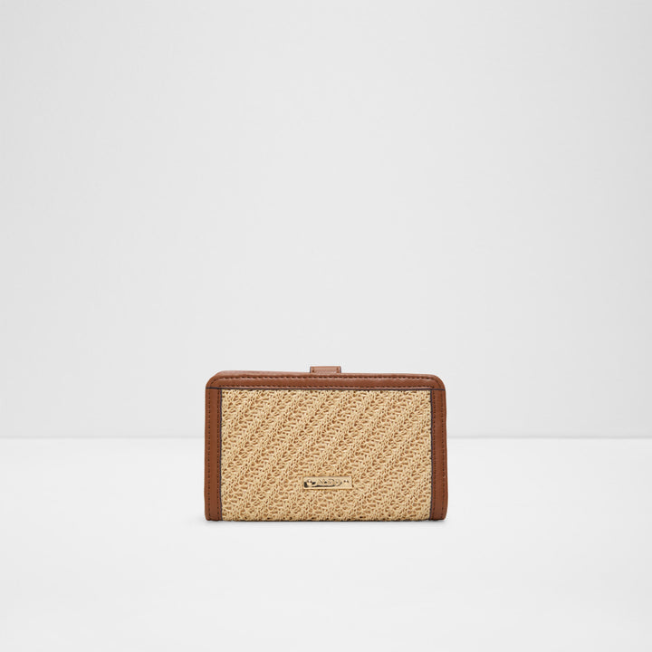 Carteira em bege e cognac - SANDGATE