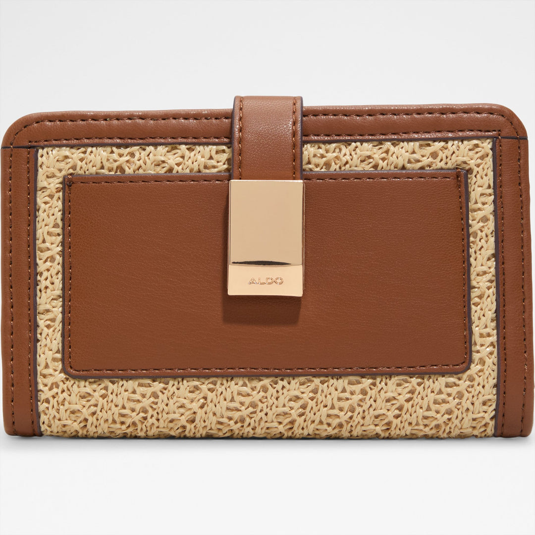 Carteira em bege e cognac - SANDGATE