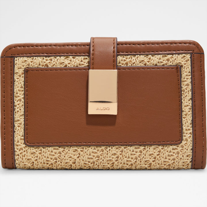 Carteira em bege e cognac - SANDGATE