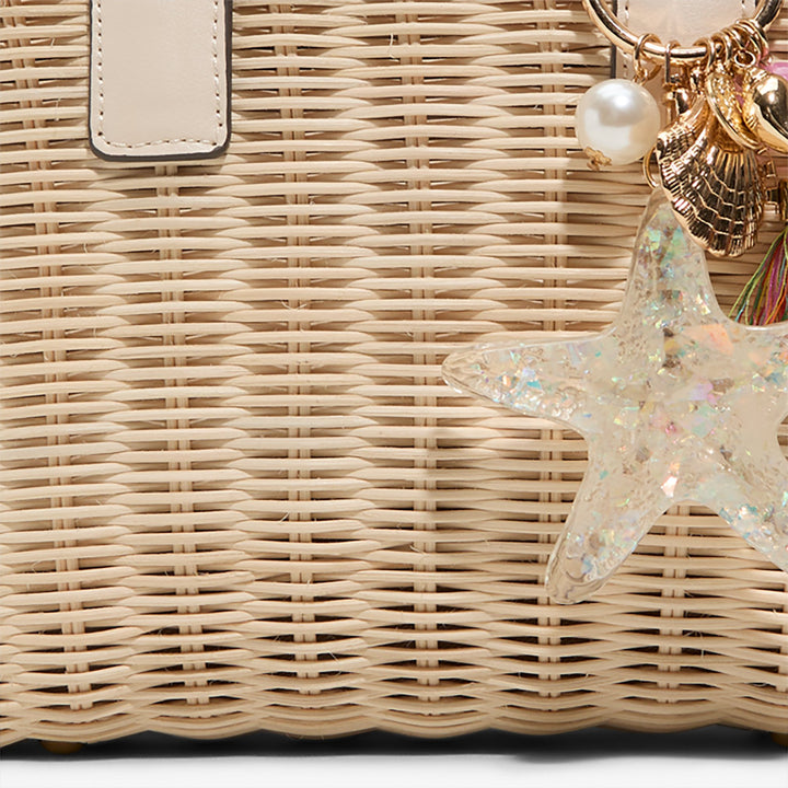 Mala de mão em bege - SEASPARKLE