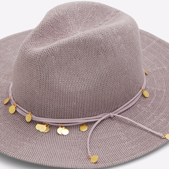 Chapéu entrançado em lilás - SERRABAEN