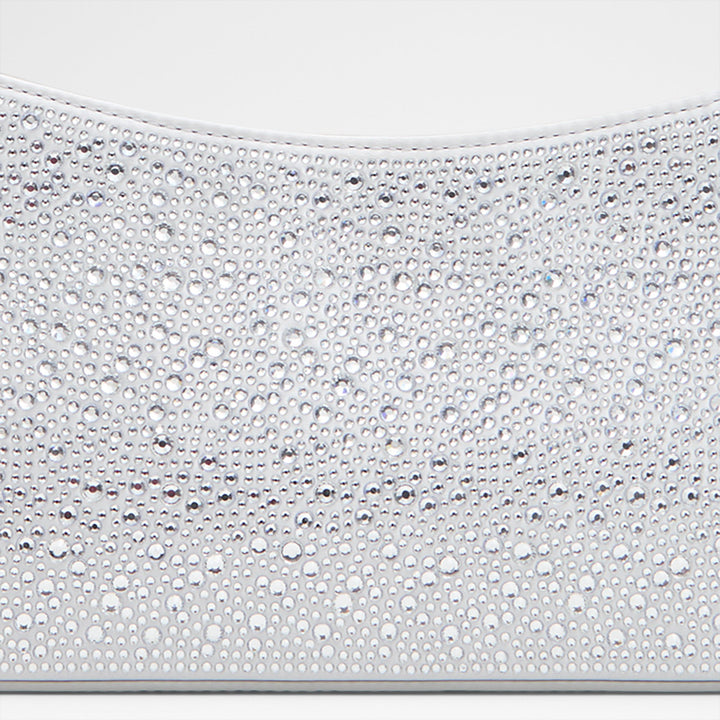 Mala de ombro em prateado - SIRINY