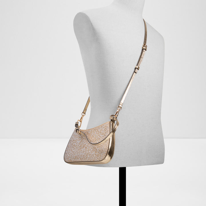 Mala de ombro em dourado - SIRINY