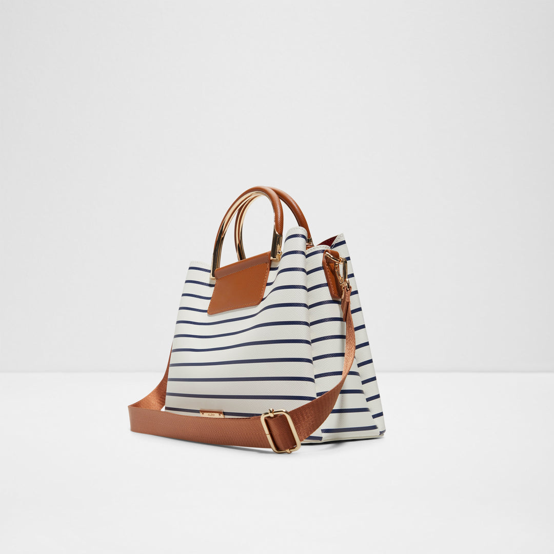 Mala de Mão ALDO às Riscas com Alça de Ombro