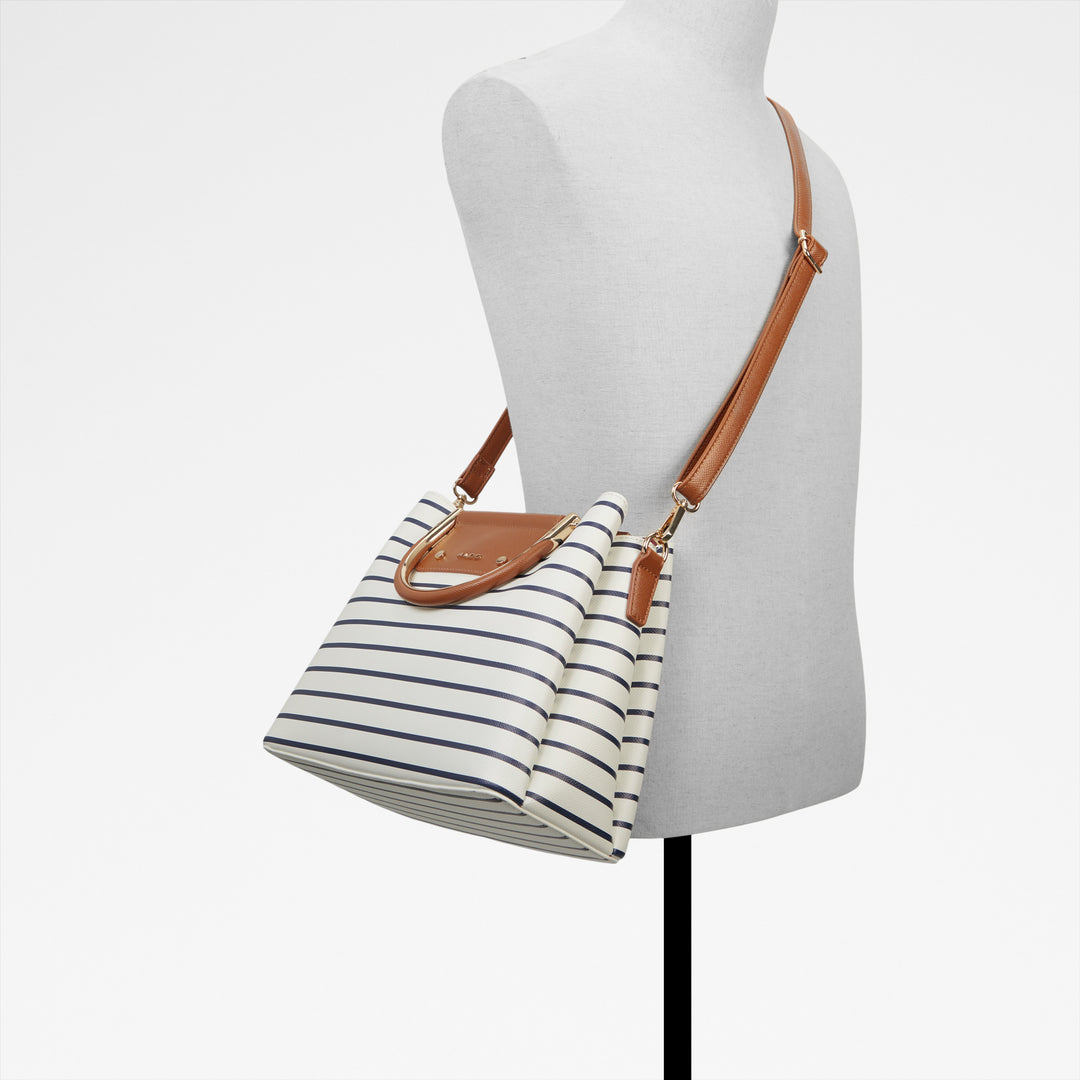 Mala de Mão ALDO às Riscas com Alça de Ombro