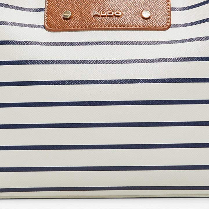 Mala de Mão ALDO às Riscas com Alça de Ombro