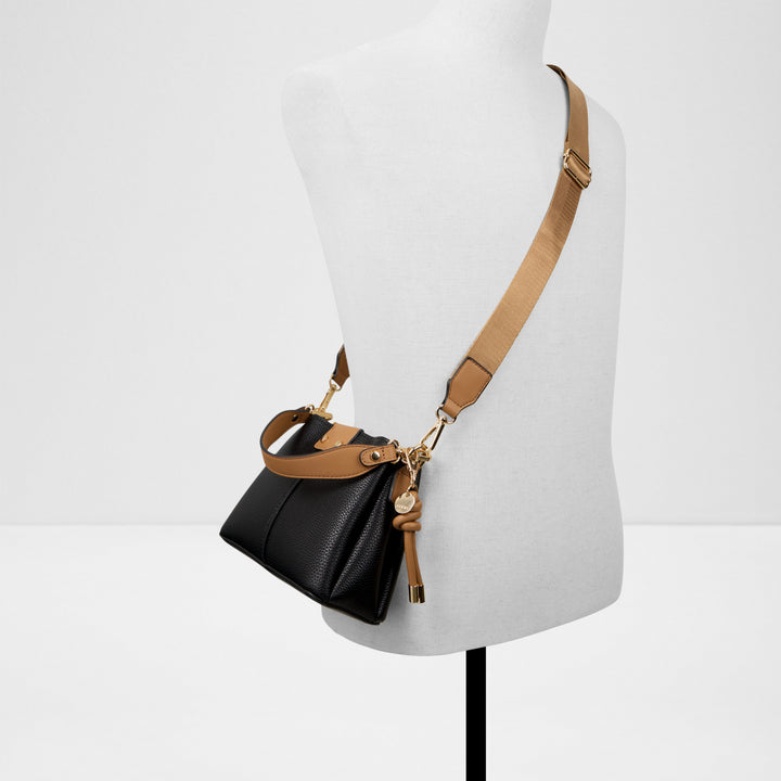 Mala de ombro em preto - SLOANIE