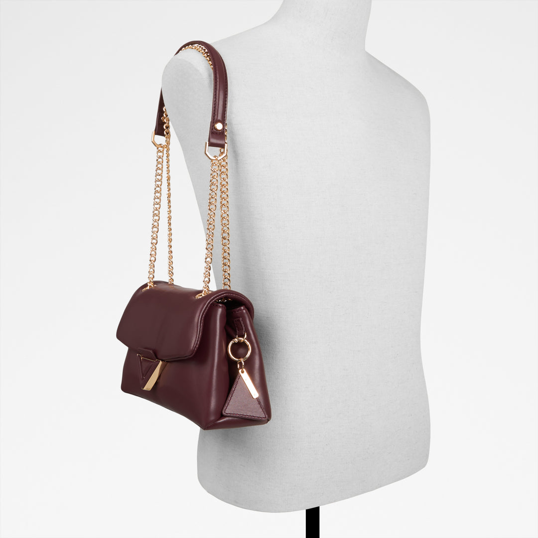 Mala de tiracolo em bordô - SOFTPUFF