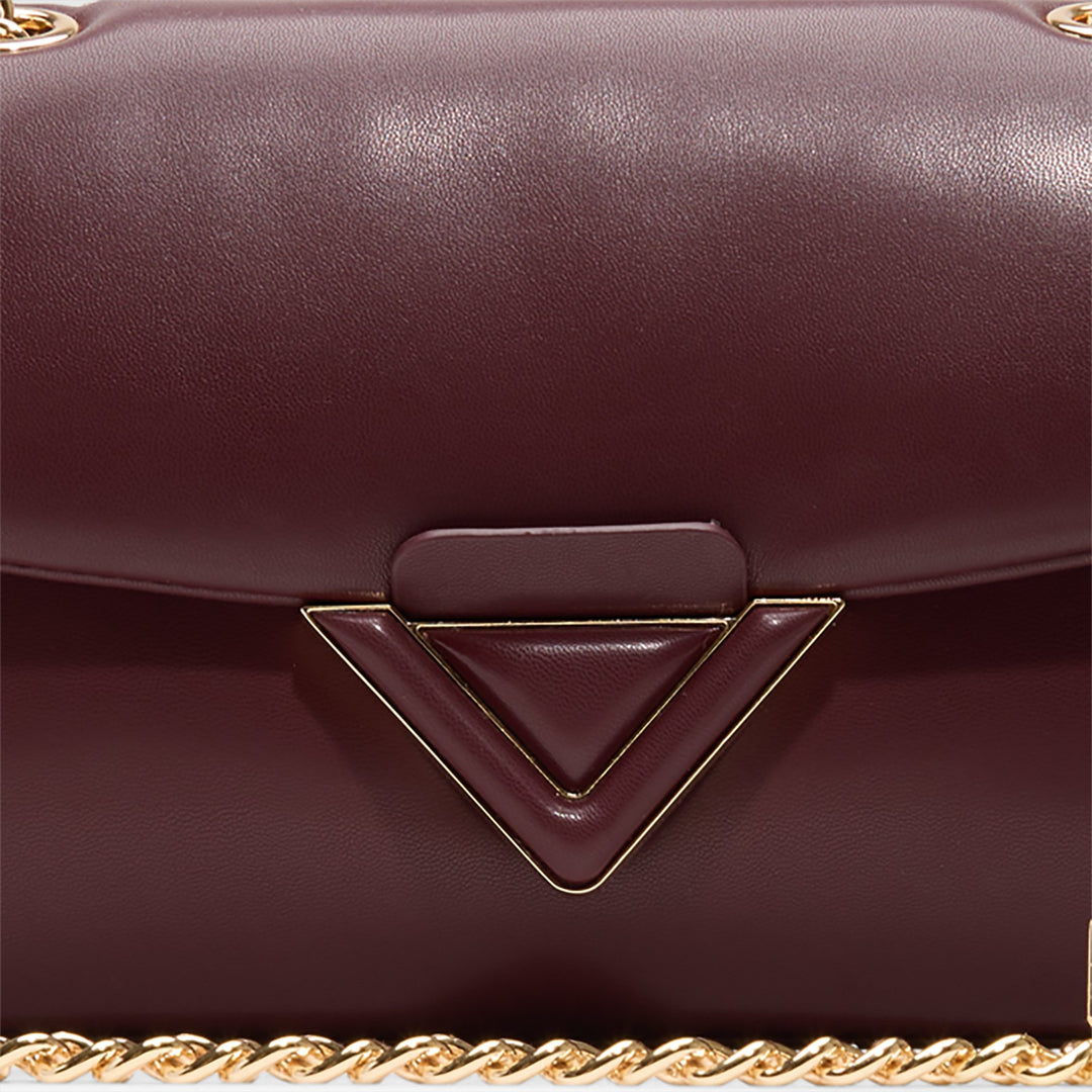 Mala de tiracolo em bordô - SOFTPUFF