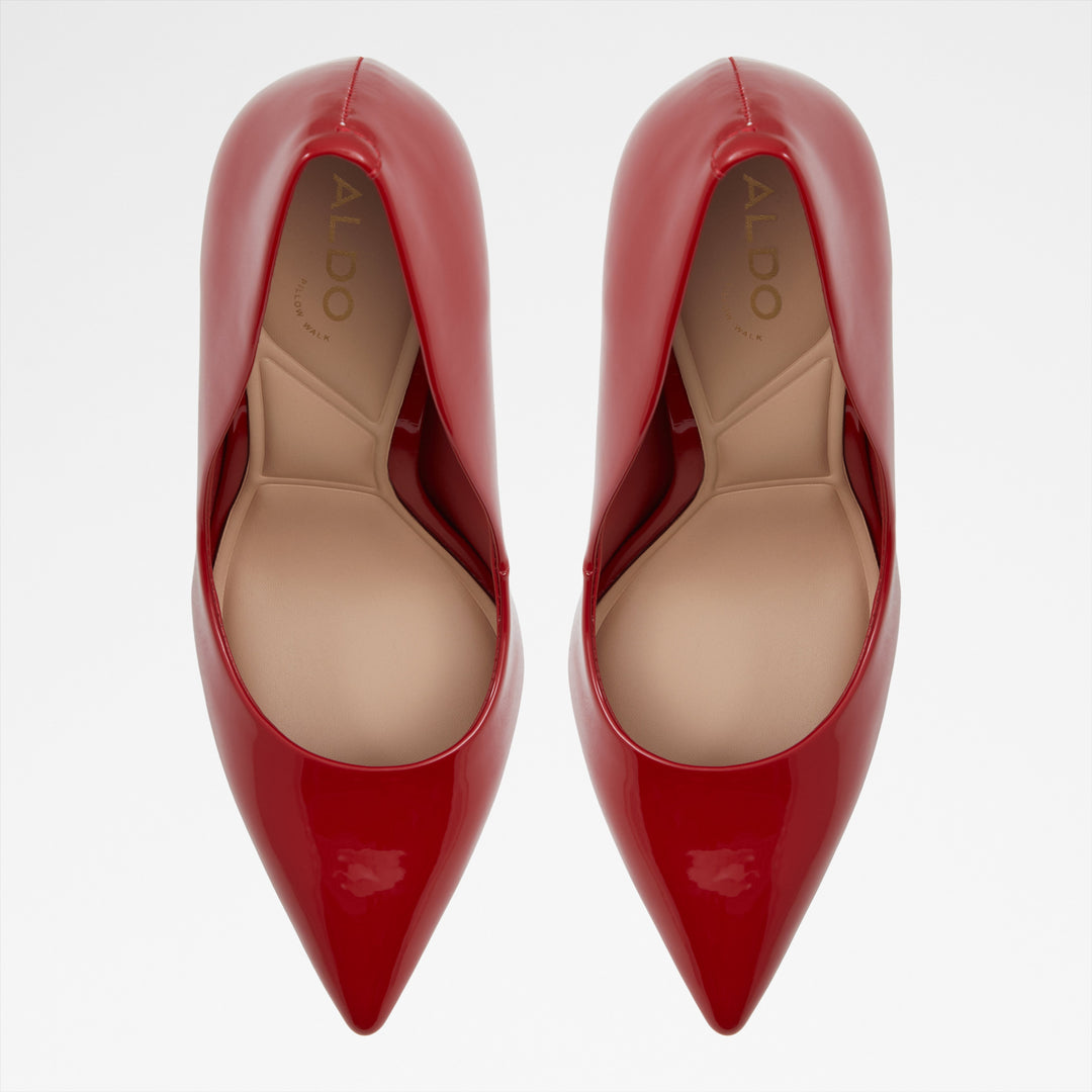 Sapatos em verniz vermelho, salto fino - STESSY2.0