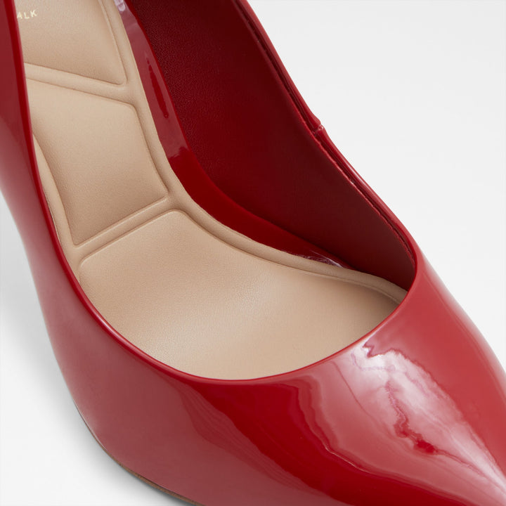 Sapatos em verniz vermelho, salto fino - STESSY2.0