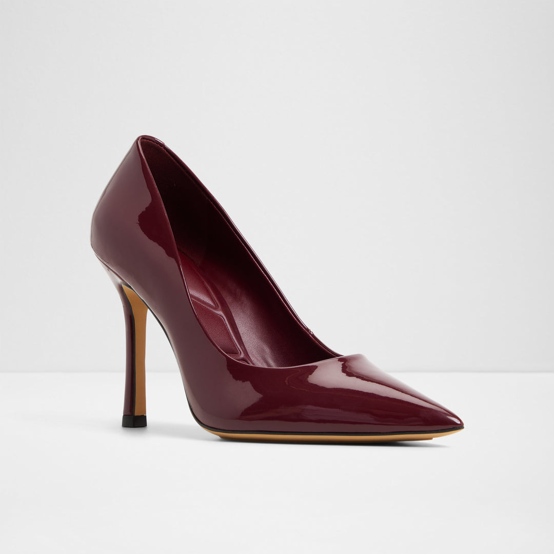 Sapatos em verniz bordô, salto fino - STESSY3.0