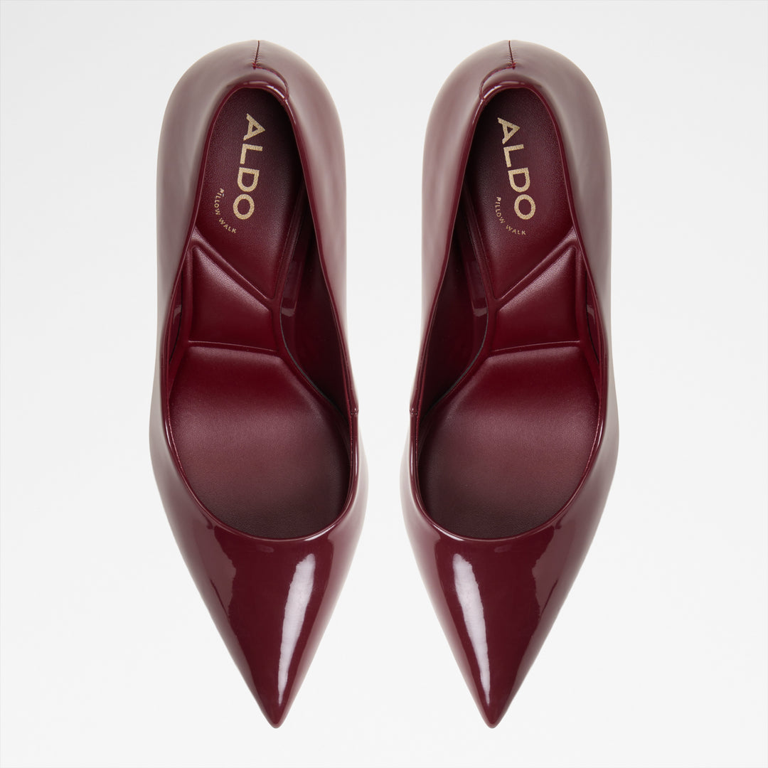 Sapatos em verniz bordô, salto fino - STESSY3.0
