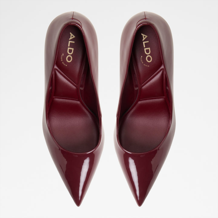 Sapatos em verniz bordô, salto fino - STESSY3.0