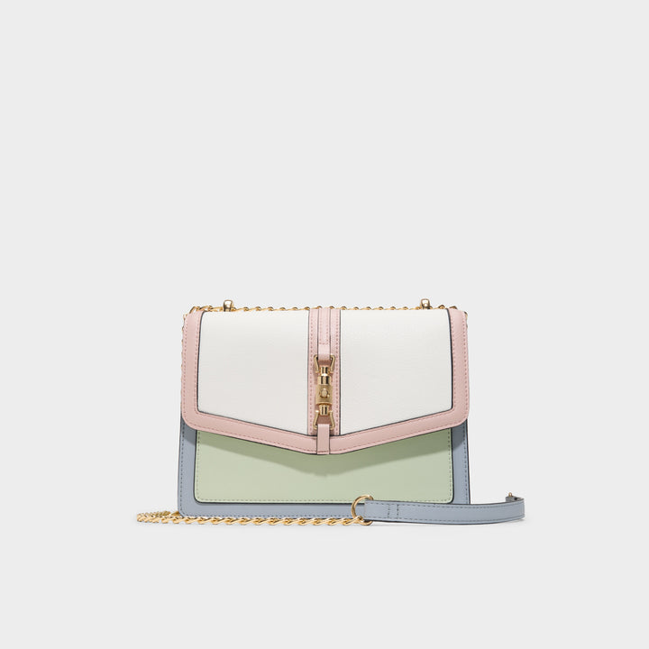 Mala Tiracolo ALDO Multicolor com Corrente Dourada