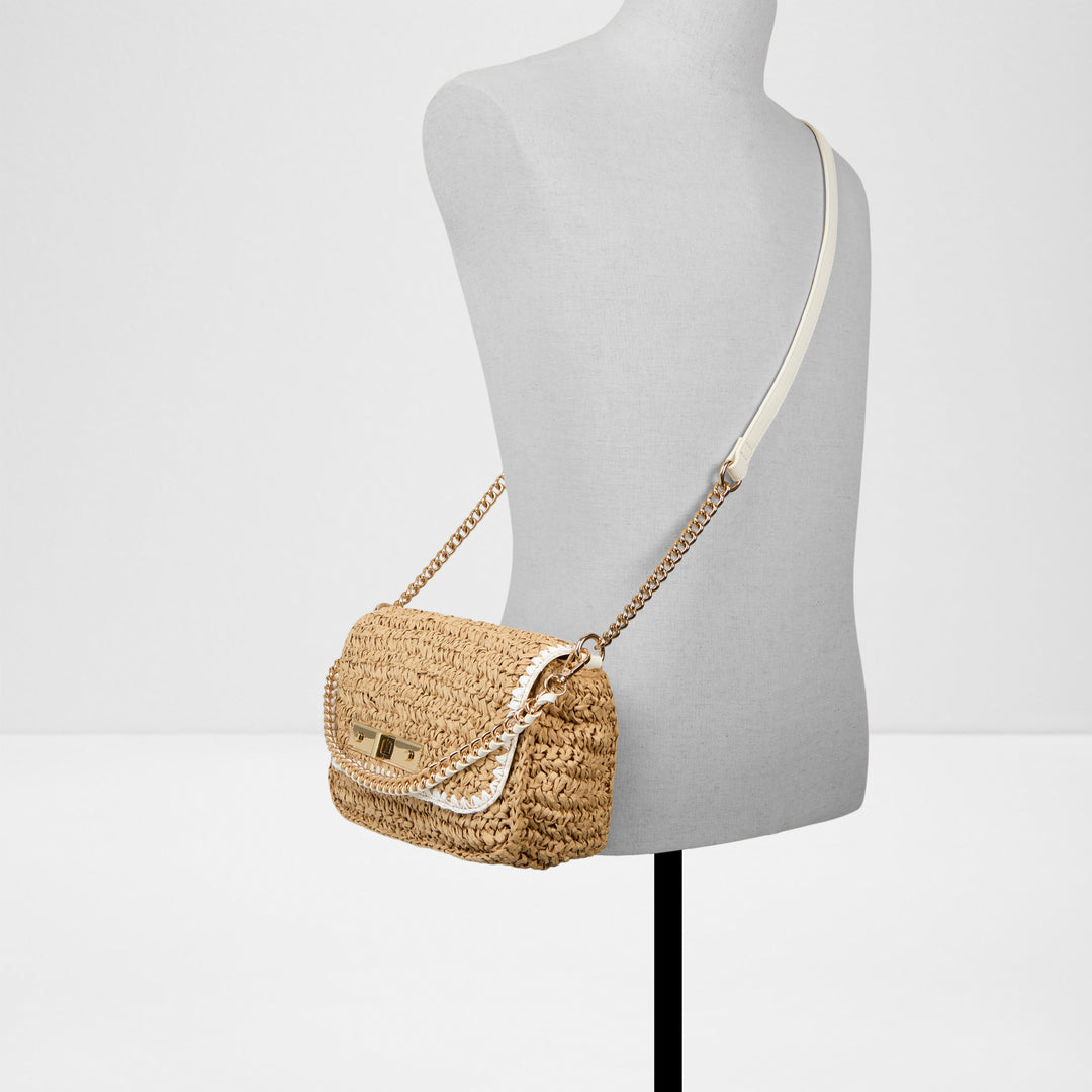 Mala de ombro em bege - SUNBLOOM