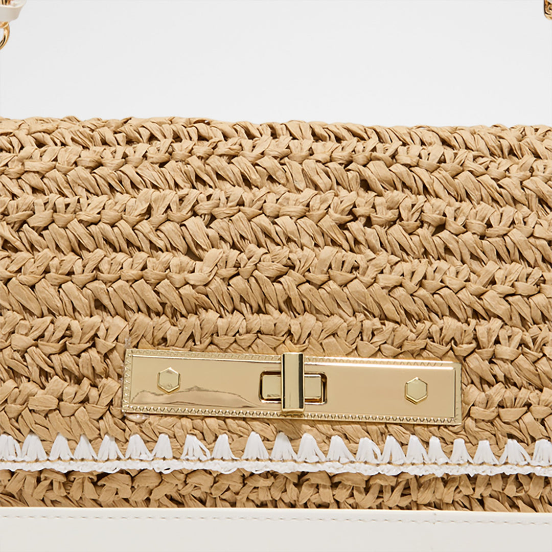 Mala de ombro em bege - SUNBLOOM