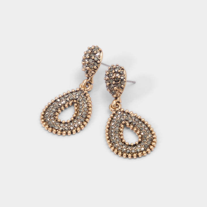 Brincos longos em dourado - SUNRDIGE