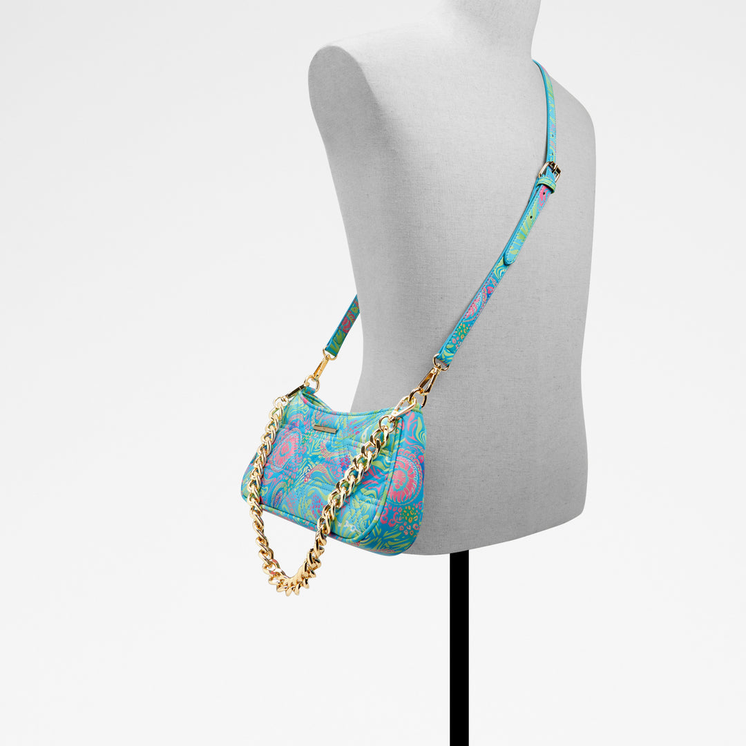 Mala de tiracolo em azul - SUSTINA