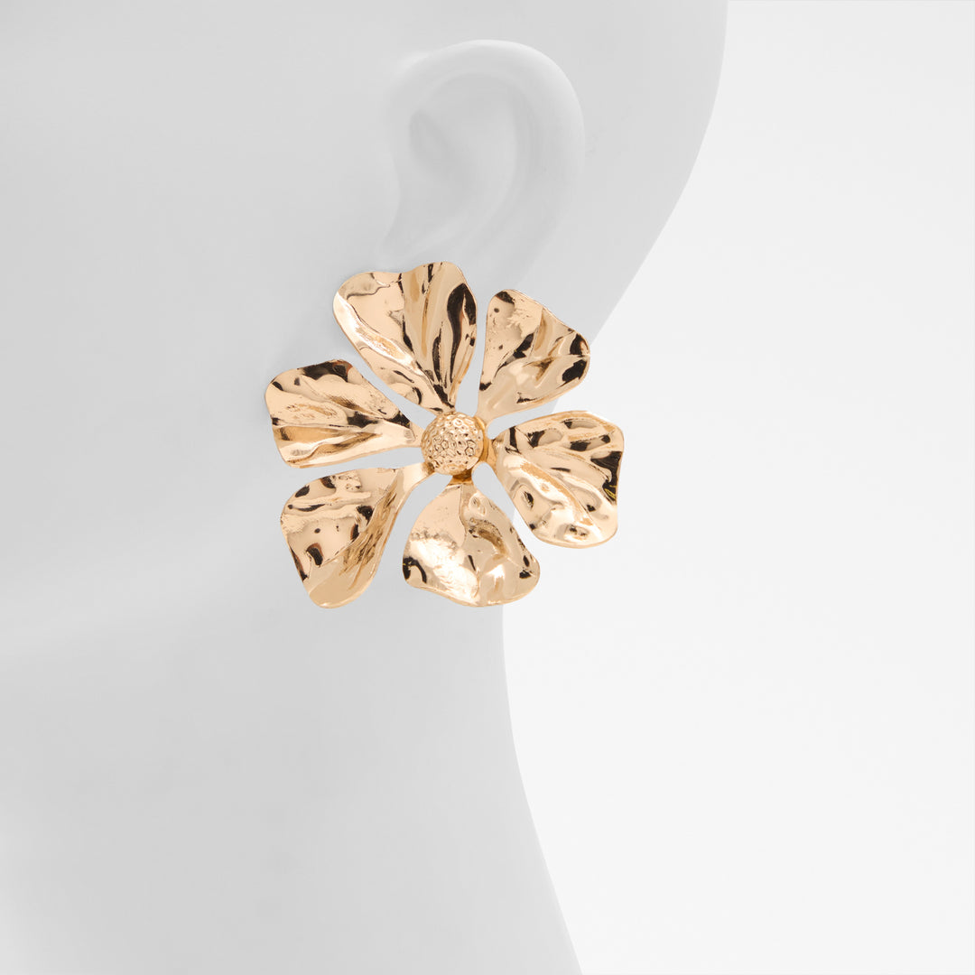 Brincos longos em dourado - TAHLLIA