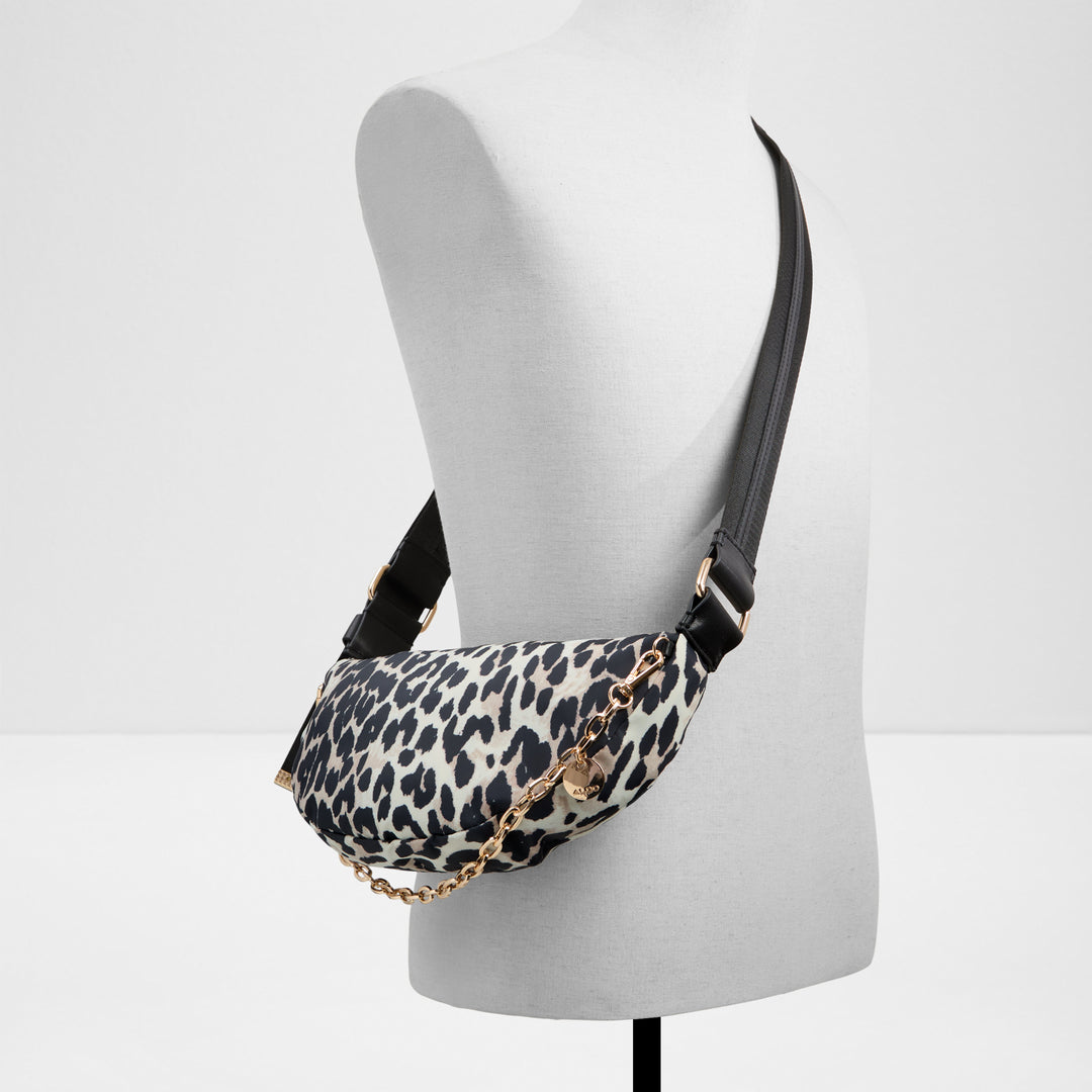 Mala de tiracolo em preto - TALLISA